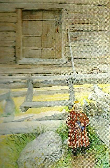 Carl Larsson havreskarningll- Norge oil painting art
